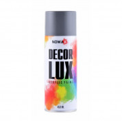 Краска-спрей акриловая NOWAX Decor Lux 7001 светло-серый, 450ml