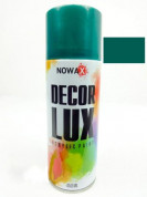 Краска-спрей акриловая NOWAX Decor Lux 6026 зеленый опал, 450ml
