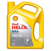Масло моторное 10W-40 4L SHELL HELIX HX6 Бид Г6