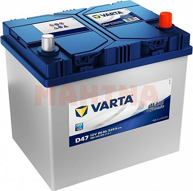 Аккумулятор Varta BD 60Ah/12V Japan Euro (0) 560 410 054