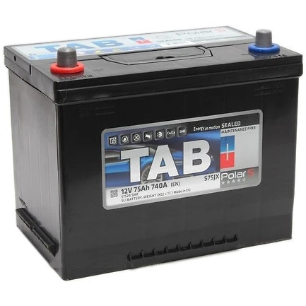 Аккумулятор 75Ah/12V Japan (1) Грейт Вол Вингл 5 75Ah/12V 