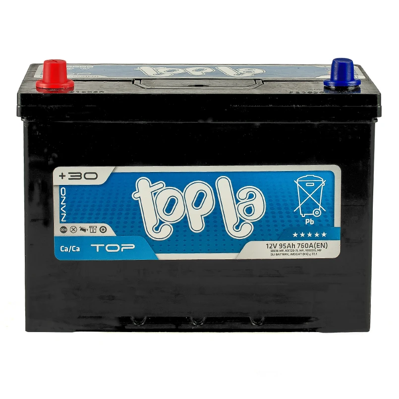 Аккумулятор Topla Energy 95Ah/12V Japan (1) Грейт Вол Вингл 95Ah/12V 