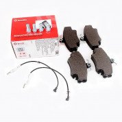 Колодки тормозные передние BREMBO СМА С51