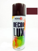 Краска-спрей акриловая NOWAX Decor Lux 3005 красное вино, 450ml