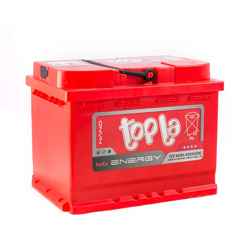Аккумулятор Topla Energy 60Ah/12V Euro (0) МГ 5 (Морис Гараж) 60Ah/12V 