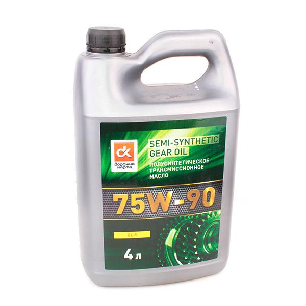 Масло трансмиссионное 75W-90 4L DK  75W-90 
