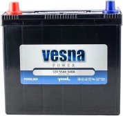 Аккумулятор Vesna 55Ah/12V Japan (1) Джили Панда