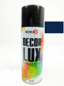 Краска-спрей акриловая NOWAX Decor Lux 5010 темно-синий, 450ml
