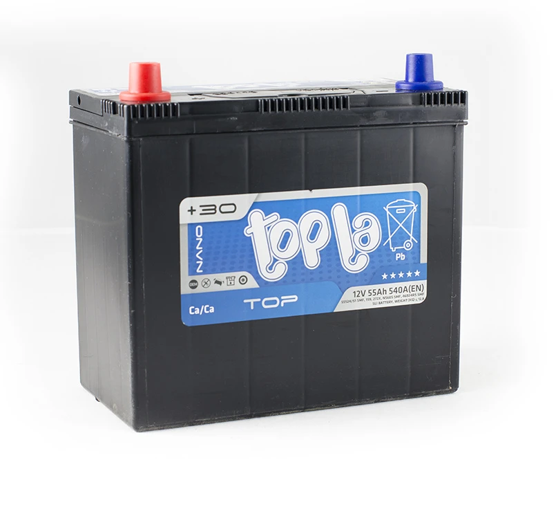 Аккумулятор Topla Energy 55Ah/12V Japan (1) Джили МК Кросс (МК-2) 55Ah/12V 