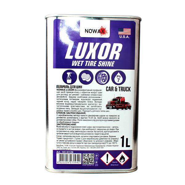 Полироль для шин LUXOR WET TIRE SHINE 1L  NX01129 