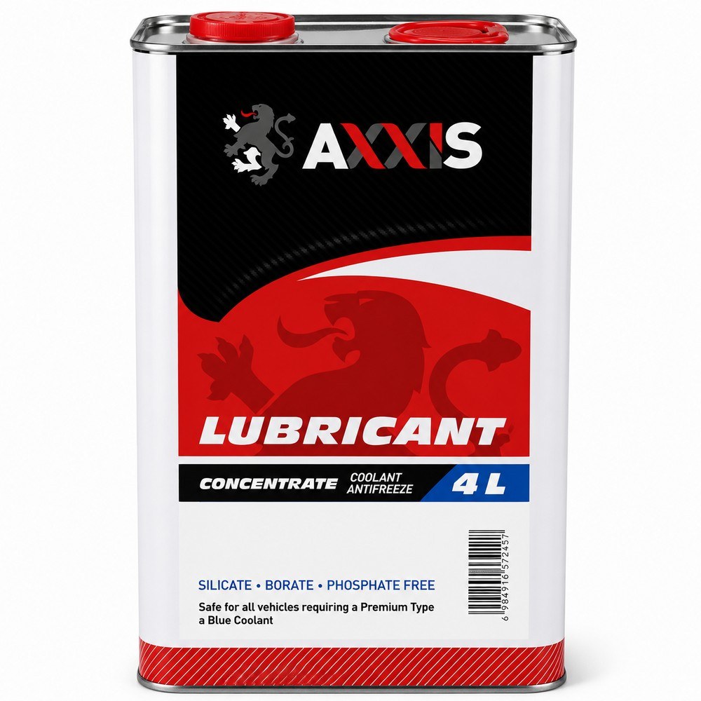 Антифриз концентрат 4L AXXIS G12 красный Джили ГЦ6 4013003011 
