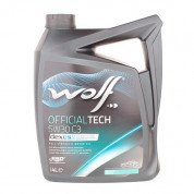 Масло моторное 5W-30 4L WOLF OFFICIALTECH C3 Чери Е5