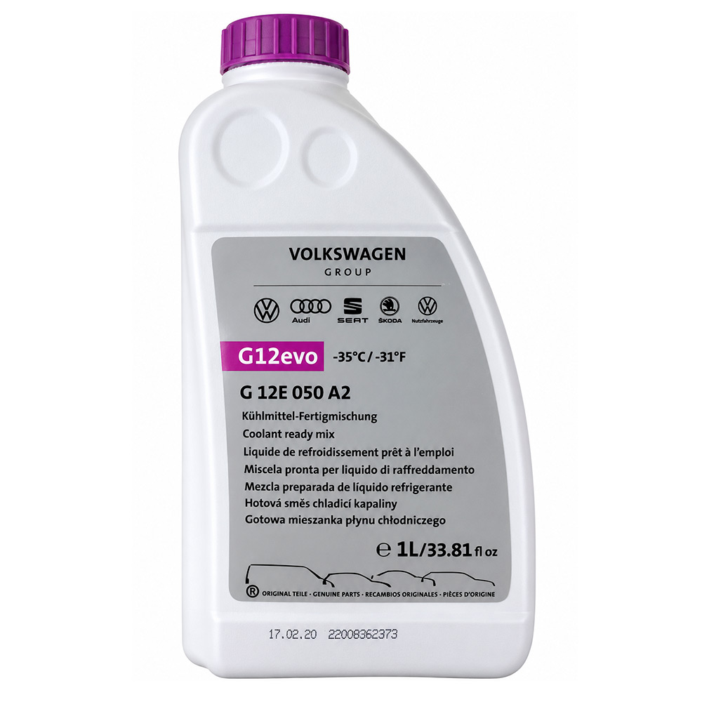 Антифриз 1L VAG фиолетовый Фольксваген Айди.4 Кросс G12E050A2 