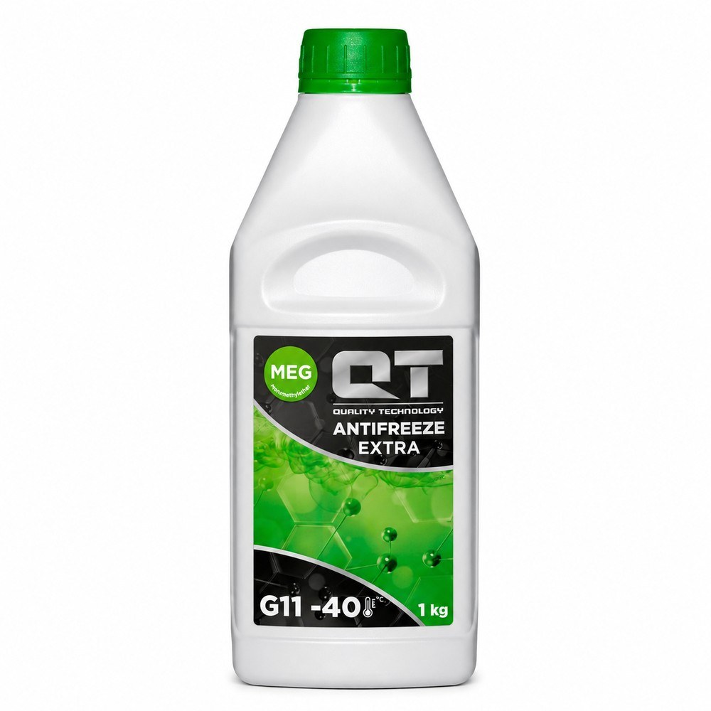Антифриз 1L QT-OIL зеленый Бид Г3 11310634-00 