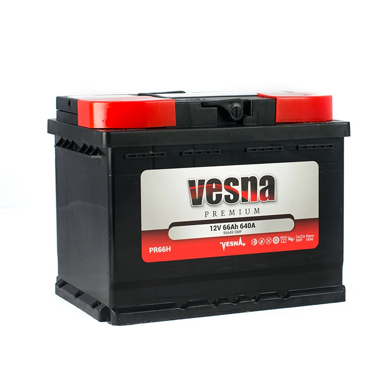 Аккумулятор Vesna Premium 66Ah/12V Euro (1) МГ550 (Морис Гараж) 60Ah/12V 