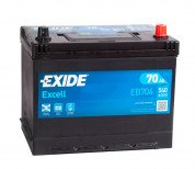 Аккумулятор Exide Excell 70Ah/12V Japan Euro (0)