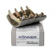 Колодки тормозные задние KONNER Чери Амулет