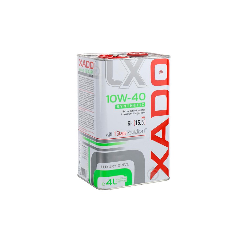 Масло моторное 10W-40 4L XADO Бид Г3 10W-40 