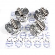 Поршень с пальцем STD (ком-кт 4 шт) PREMIUM Чери М11 (PR2161)