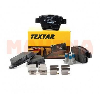 Колодки тормозные задние TEXTAR Джили Эмгранд 7 1064001725
