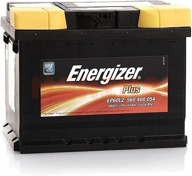 Аккумулятор Energizer Plus 60Ah/12V Euro (0) Чери Амулет 60Ah/12V
