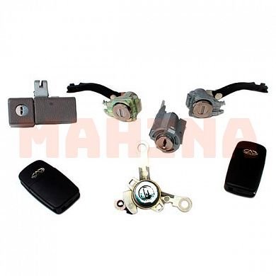 Комплект ключей и личинок оригинал Чери Тигго T11-8CB6105P2