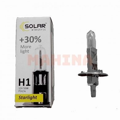 Лампа галогенная SOLAR Лифан 620 Солано P14.5s 12V 55W