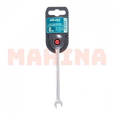 Ключ комбинированный с трещоткой MOLDER CR-V, 8 мм MT56008