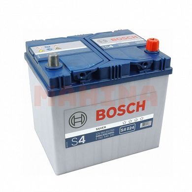 Аккумулятор Bosch 60Ah/12V Japan Euro (0) Джили Эмгранд 7 60Ah/12V