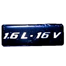 Эмблема "1.6L 16V" Чери Амулет ECHA1118 - mahina.in.ua
