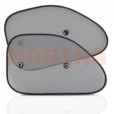 Шторки солнцезащитные CARLIFE боковые 65х38 см, 2шт SS065