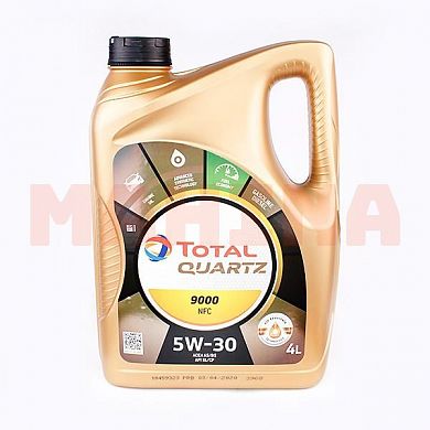 Масло моторное 5W-30 4L TOTAL QUARTZ 9000 FUTURE NFC Чери Тиго 5W-30