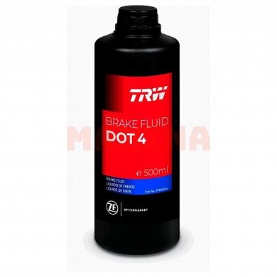 Тормозная жидкость 0.5L TRW DOT-4