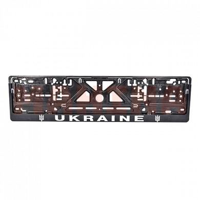 Рамка под номер CARLIFE объемные буквы UKRAINE NH63