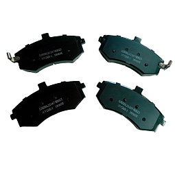 Колодки тормозные передние Джак Ж6 S3500L21167-50023 - mahina.in.ua