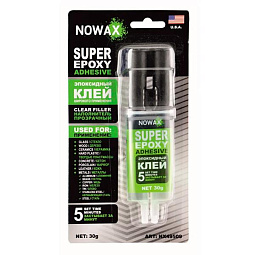 Клей эпоксидный (двухкомпонентный) Super Bond Clear 20g  NX48509 - mahina.in.ua