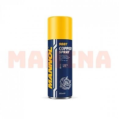 Смазка медная аэрозоль 250 мл. MANNOL 9887