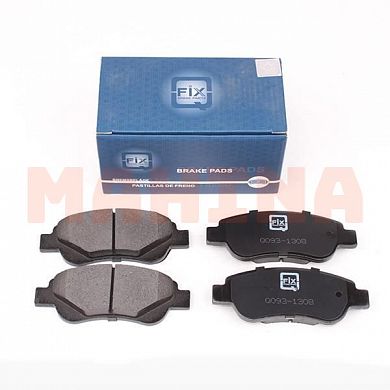 Колодки тормозные передние Q-FIX Бид Ф0 10549567-00