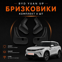 Брызговики (ком-кт 4 шт) Бид Юань Ап brizgoviki-yuanup - mahina.in.ua