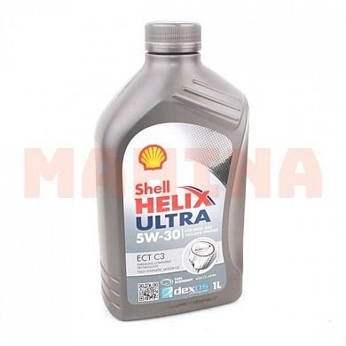Масло моторное 5W-30 1L SHELL HELIX ULTRA Бид Флаер 5W-30