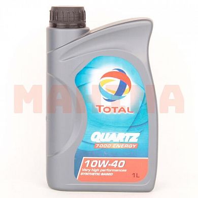 Масло моторное 10W-40 1L TOTAL QUARTZ 7000 ENERGY Лифан 620 Солано 10W-40