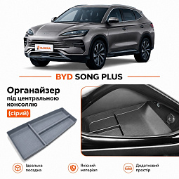 Органайзер под центральной консолью (серый) Бид Сонг Плюс organayzerzkd-songplus - mahina.in.ua