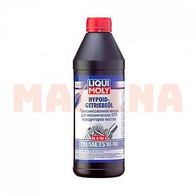 Масло трансмиссионное 75W-90 1L LIQUI MOLY HYPOID-GETRIEBEOIL TDL Бид Ф3 75W-90