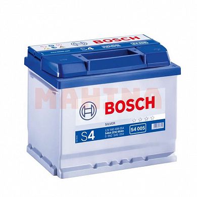 Аккумулятор Bosch 60Ah/12V Euro (0) Чери Амулет 60Ah/12V