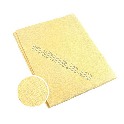 Тряпка автомобильная , искусственная замша (желтый), 40х50 см  NX65451 - mahina.in.ua