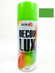 Краска-спрей акриловая Decor Lux 6018 светло-зеленый, 450ml  NX48027 - mahina.in.ua