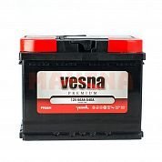 Аккумулятор Vesna Premium 66Ah/12V Euro (1) Бид Ф3