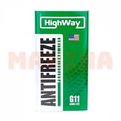 Антифриз 5L HIGHWAY зеленый Бид Г3 -40