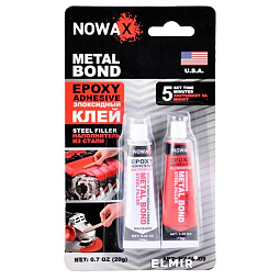 Клей эпоксидный (двухкомпонентный) METAL BOND 20g  NX48409 - mahina.in.ua