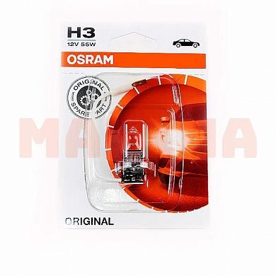 Лампа H3 OSRAM Чери Амулет PK22s 12V 55W